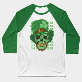 Skull Saint Patrick Day Shirt Happy St Patty's Day. Baseball T-Shirt